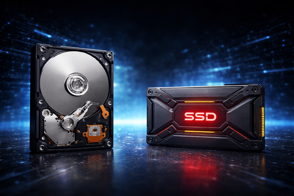 Beginner’s Guide to Gaming Storage: SSDs and HDDs